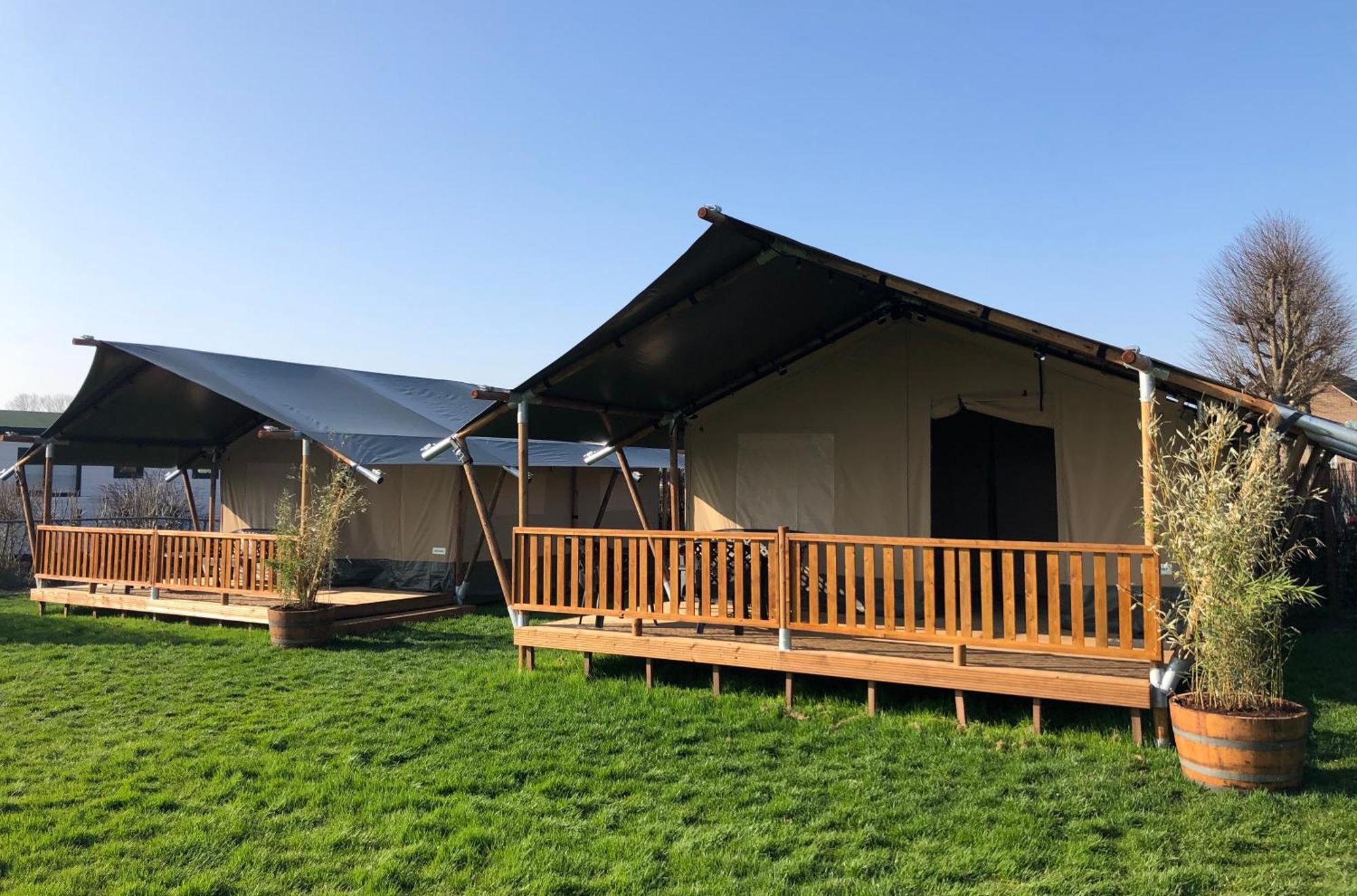 Glamping De Hof Van Eeden Warmond Exterior foto
