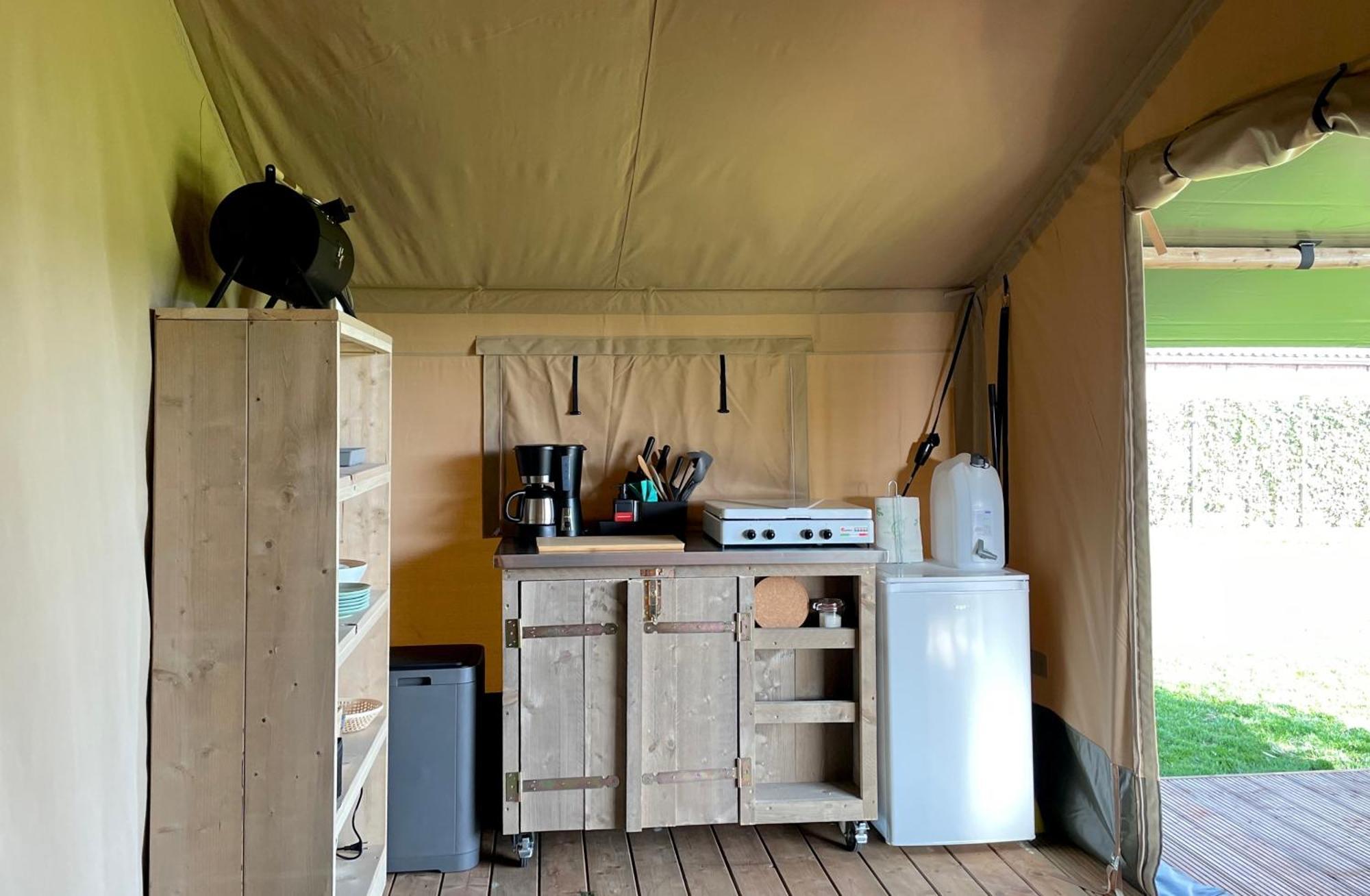 Glamping De Hof Van Eeden Warmond Exterior foto